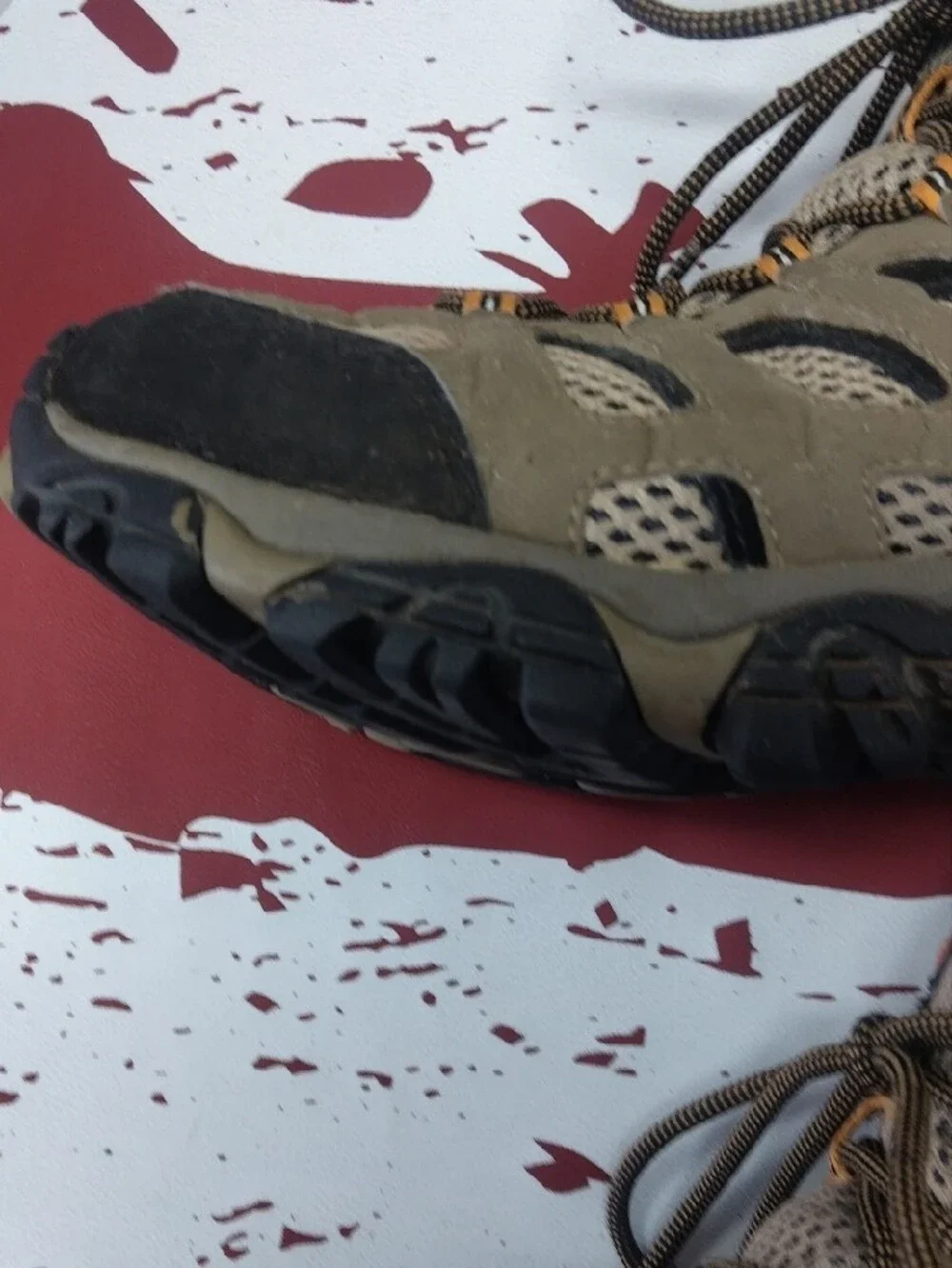Merrell Olive and Black Trail Boots